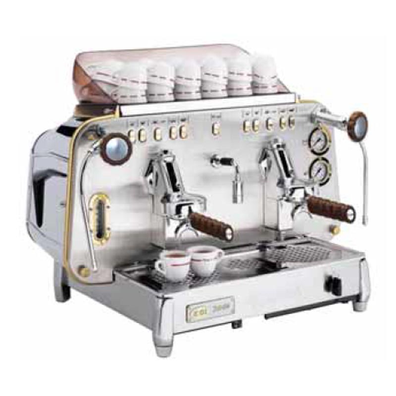 ESPRESSO KAHVE MAKİNASI OTOMATİK 2 GRUPLU - E61 A/2 JUBILE WHITE&WOOD